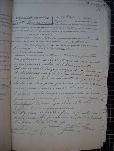 Declaración Vicenta Garnika